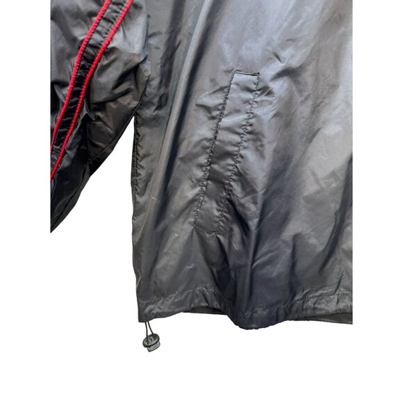 Proedge Mens Detroit Red Wings Pullover Windbreaker Jacket L Black - Picture 5 of 12